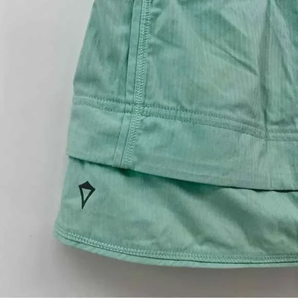 RARE MINT IVIVVA BY LULULEMON SET THE PACE GIRLS SIZE 12 SKIRT SKORT SHORTS - Picture 3 of 4